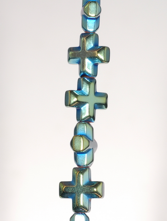 6 MM GRÜNER HÄMATIT EDELSTEIN KREUZ LOSE PERLEN 16 ZOLL - Bild 3 von 4